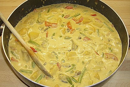 Fruchtiges Asia - Fisch - Curry 3