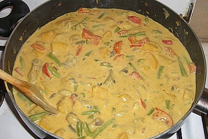 Fruchtiges Asia - Fisch - Curry 4