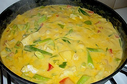 Fruchtiges Asia - Fisch - Curry 6