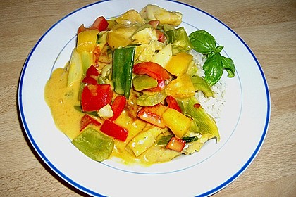 Fruchtiges Asia - Fisch - Curry 7