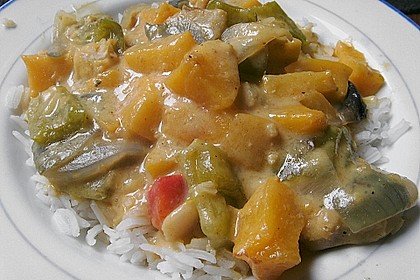Fruchtiges Asia - Fisch - Curry 8