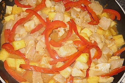 Fruchtiges Asia - Fisch - Curry 10