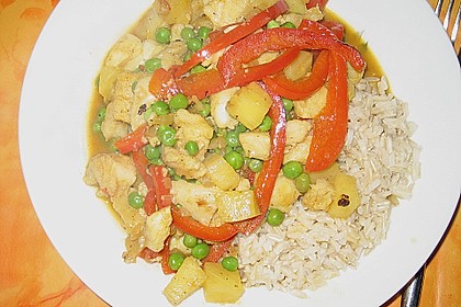 Fruchtiges Asia - Fisch - Curry 11