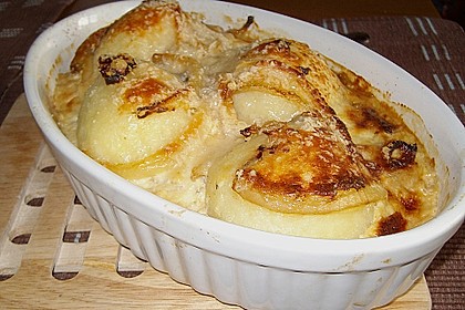 Kn&ouml;del-Sauerkraut Auflauf
