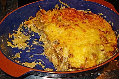 Kn&ouml;del-Sauerkraut Auflauf 4