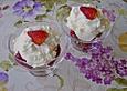 Mascarpone - Dessert mit Erdbeeren