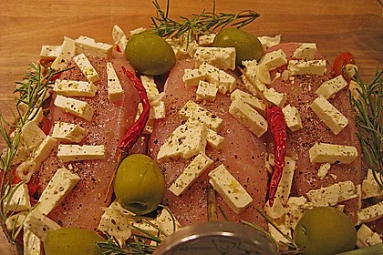 Mediterrane H&auml;hnchenbrust aus dem Ofen 3