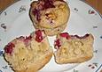 Muffins mit Himbeeren und wei&szlig;er Schokolade