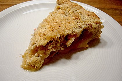Veganer Apfel - Streusel - Kuchen 11