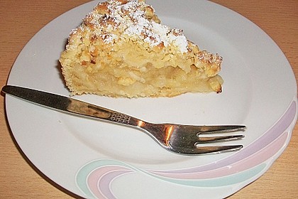 Veganer Apfel - Streusel - Kuchen 4