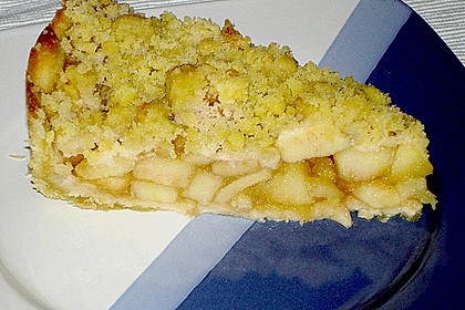Veganer Apfel - Streusel - Kuchen 15