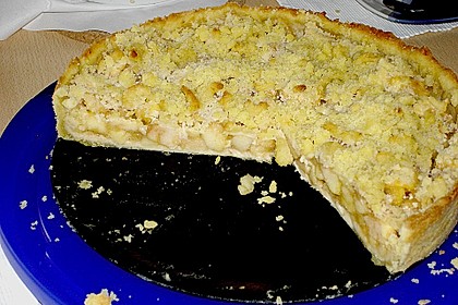 Veganer Apfel - Streusel - Kuchen 19