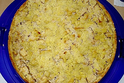 Veganer Apfel - Streusel - Kuchen 16