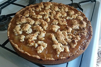 Veganer Apfel - Streusel - Kuchen 9