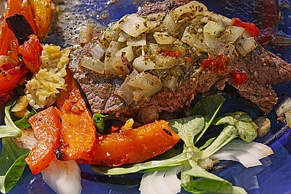 Rumpsteaks mit Pesto - Marinade 1