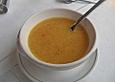 Ger&ouml;stete Grie&szlig;suppe nach Omas Art