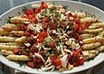 Spargel mit Tomaten - Vinaigrette und Ei
