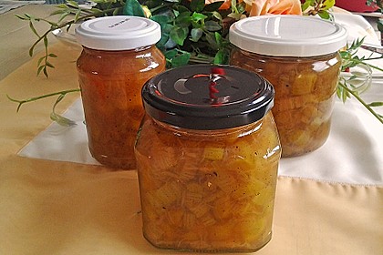 Rhabarber - Vanille - Marmelade 3