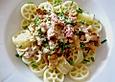 Tagliatelle mit Pfifferling - Sahnesauce