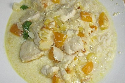 Curry - H&auml;hnchen mit Aprikosen 1