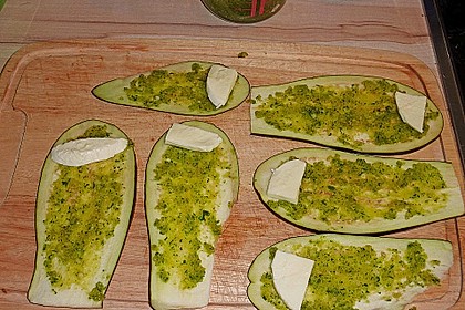 Auberginenr&ouml;llchen zum Grillen