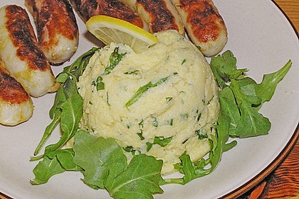 Cremige Polenta mit Zitrone und Rucola 1