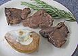 Lammkoteletts mit Balsamico - Birnen