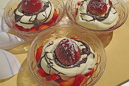 Erdbeeren mit Quark 12