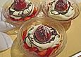 Erdbeeren mit Quark