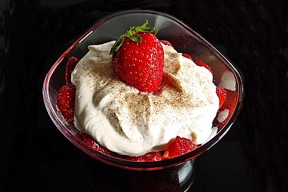 Erdbeeren mit Quark 3