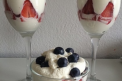 Erdbeeren mit Quark 9