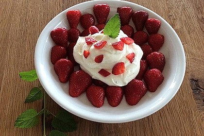 Erdbeeren mit Quark 6