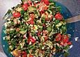 Griechischer Tomaten - Mangold - Salat