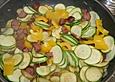 Zucchini - Paprika - Pfanne