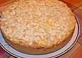 Gef&uuml;llter Pudding - Apfelkuchen
