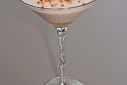 Apfelmusschaum mit Krokant