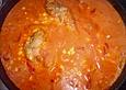 Rahm - Paprika - H&auml;hnchenbrust mit Reis