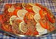 Geschmorter Fisch