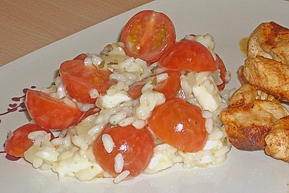 Tomaten - Mozzarella - Risotto