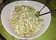 Chinakohlsalat mit Sonnenblumenkernen