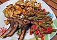 Lamm Spareribs in Honig - Chili - Marinade