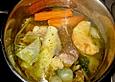 Braune oder klare Rindersuppe