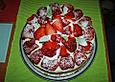 Erdbeerkuchen mit Limettencreme