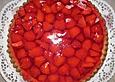 Erdbeerkuchen