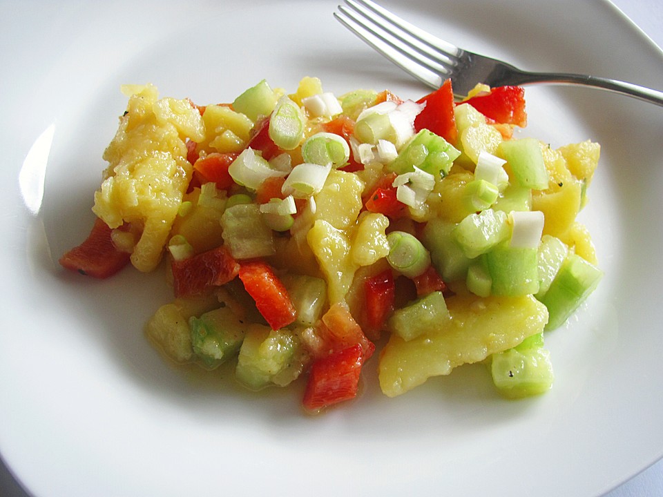 Kartoffelsalat mit Essig und Öl (Rezept mit Bild) | Chefkoch.de