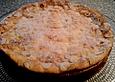 Apfel - K&auml;sekuchen mit Mandelkruste