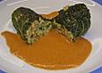 Kohlrouladen mit Couscous - Cashew - F&uuml;llung mit Curry