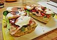Caprese Bacon Ciabatta Sandwich