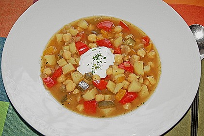 &Auml;gyptische Kartoffelsuppe 3