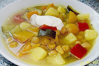 &Auml;gyptische Kartoffelsuppe 4